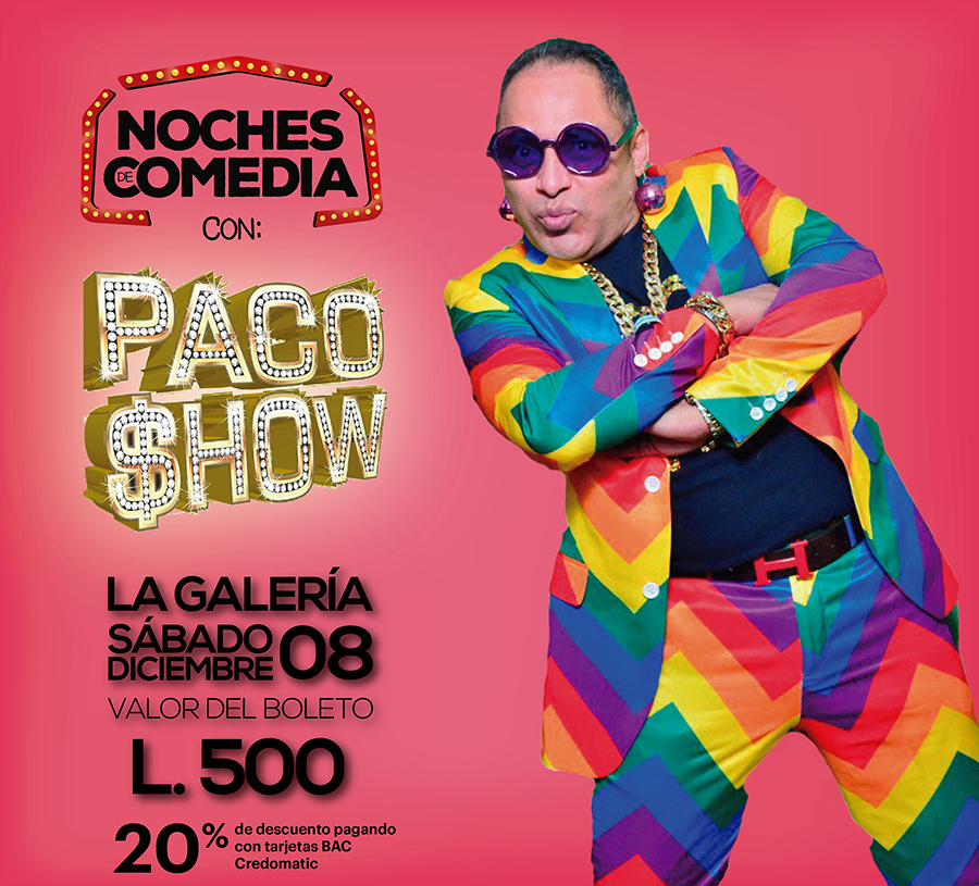 para el administradortz y todos los integrantes del grupo paco show este sabado en tegucigalpa radiohouse integrantes del grupo paco show